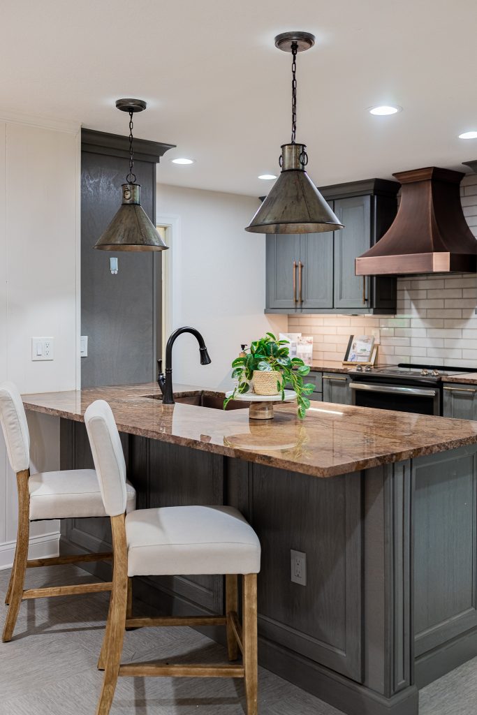 Luxury Stone Kitchen with modern appliances