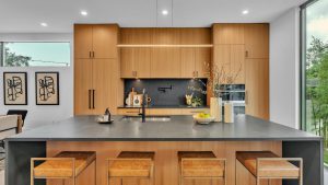 Luxury home staged in Central Florida by Step by Stager interiors leveraging houseplants and modern accessories